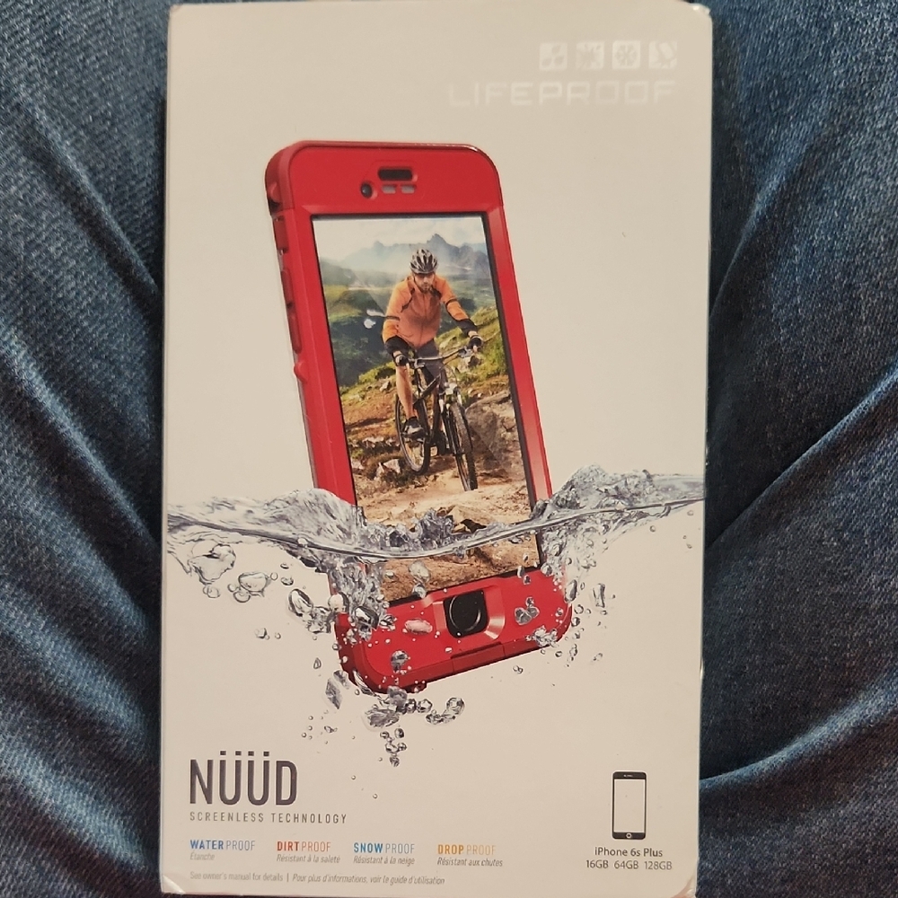 LifeProof NÜÜD Red Case for iPhone 6 Plus